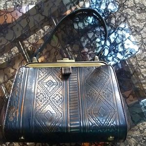 Vintage Miztique Aztec Print Bag